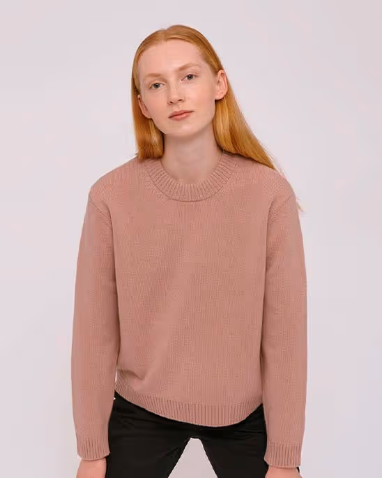 Organic Basics — Womens recycled wool boxy knit