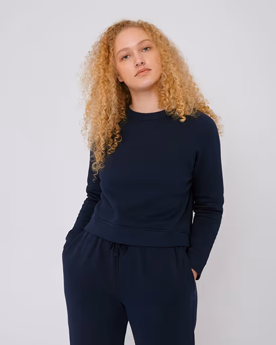 Organic Basics — Womens cropped sweat