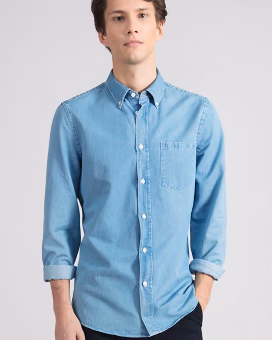 Asket — Denim shirt