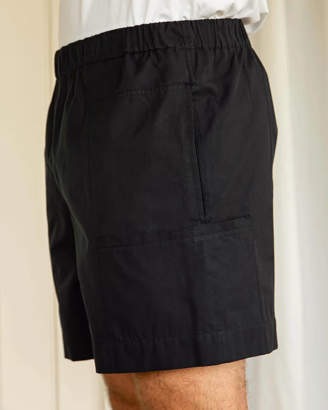 Riley Studio — Cotton pocket shorts