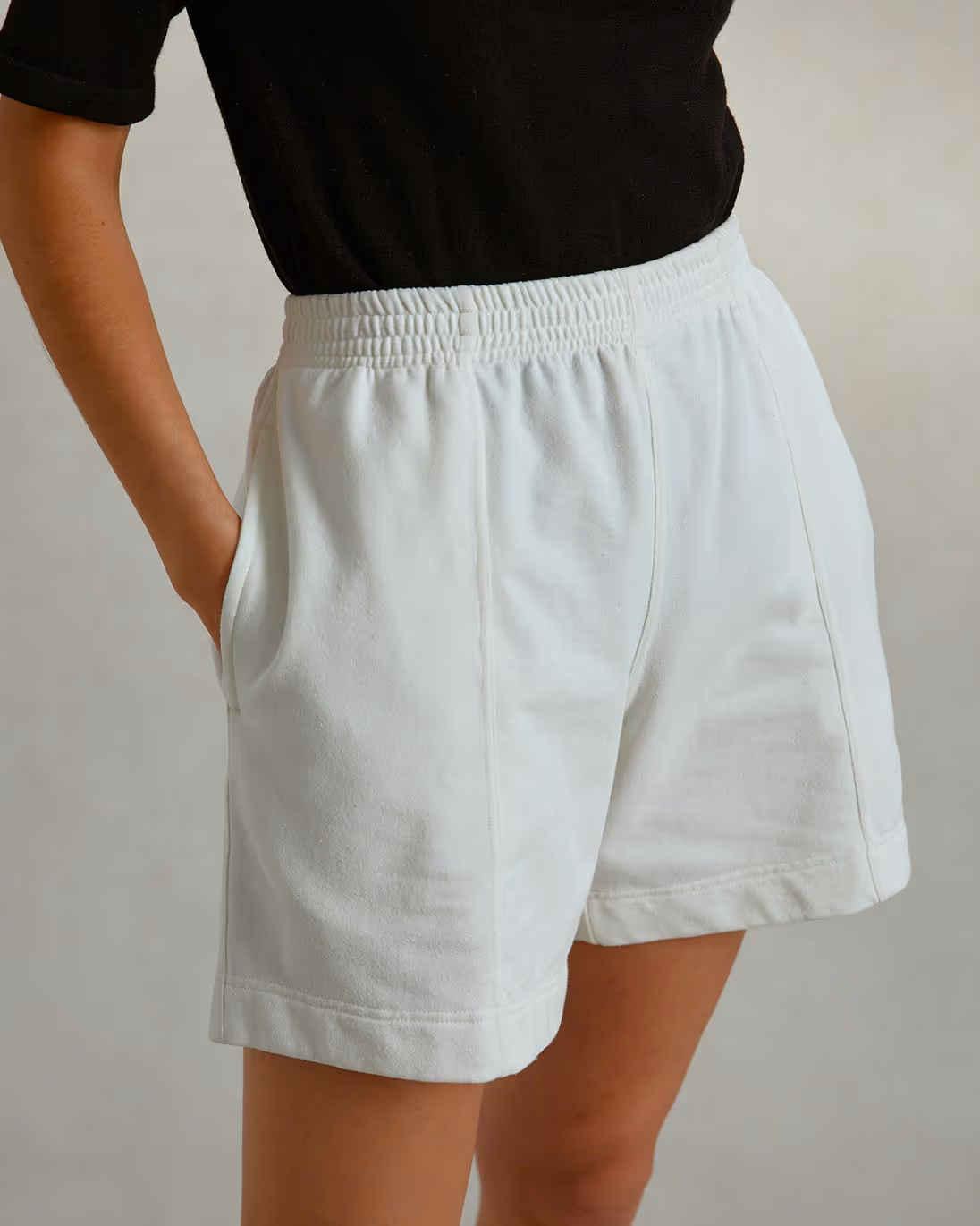 Riley Studio — Recycled jersey shorts