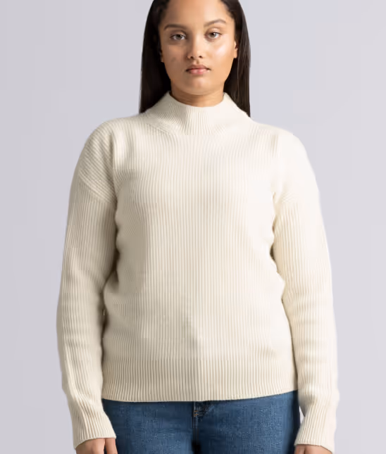 Asket — Women's mock neck sweater