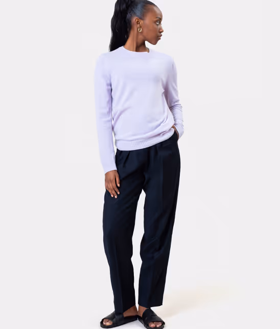 Colorful Standard — Women's light merino wool crew