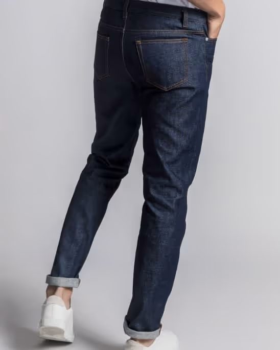 Asket — Raw denim jean