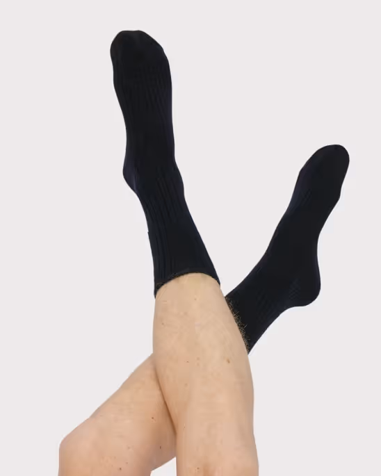 Organic Basics — Recycled Wool Rib Socks