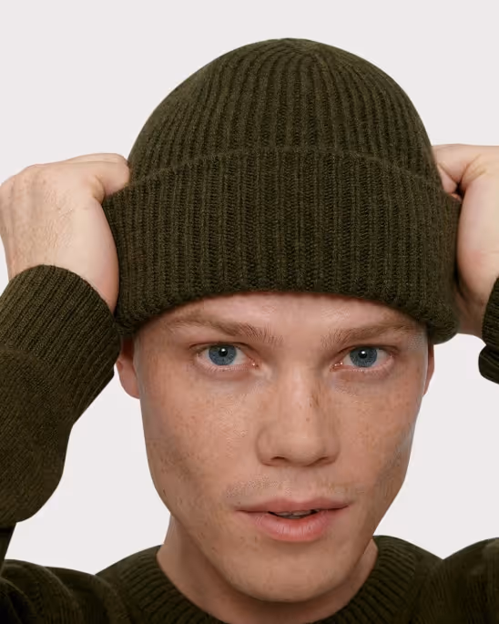 Organic Basics — Recycled wool beanie