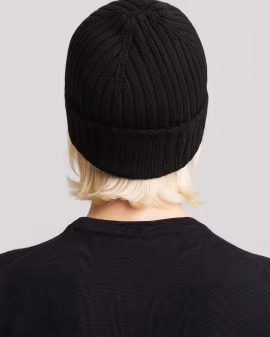 Asket — Ribbed wool beanie