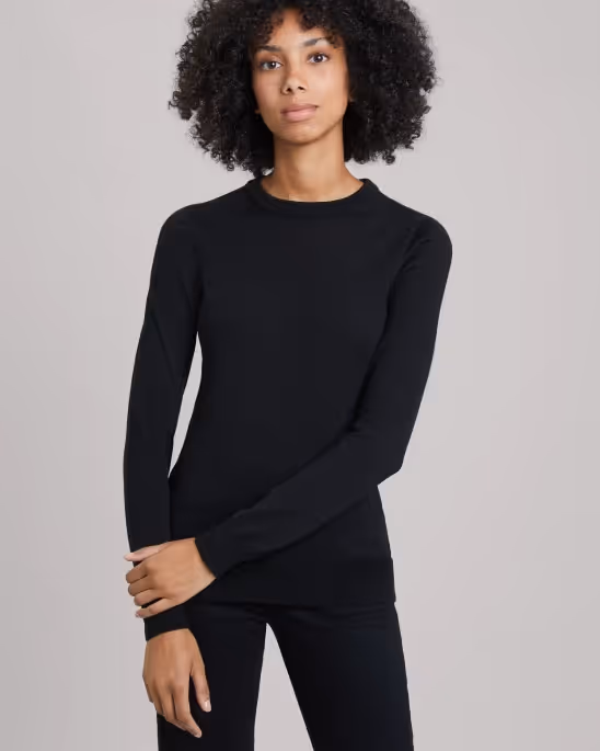 Asket — Women's merino crew neck sweater