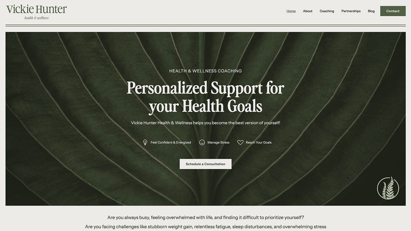 Vickie Hunter Health & Wellness