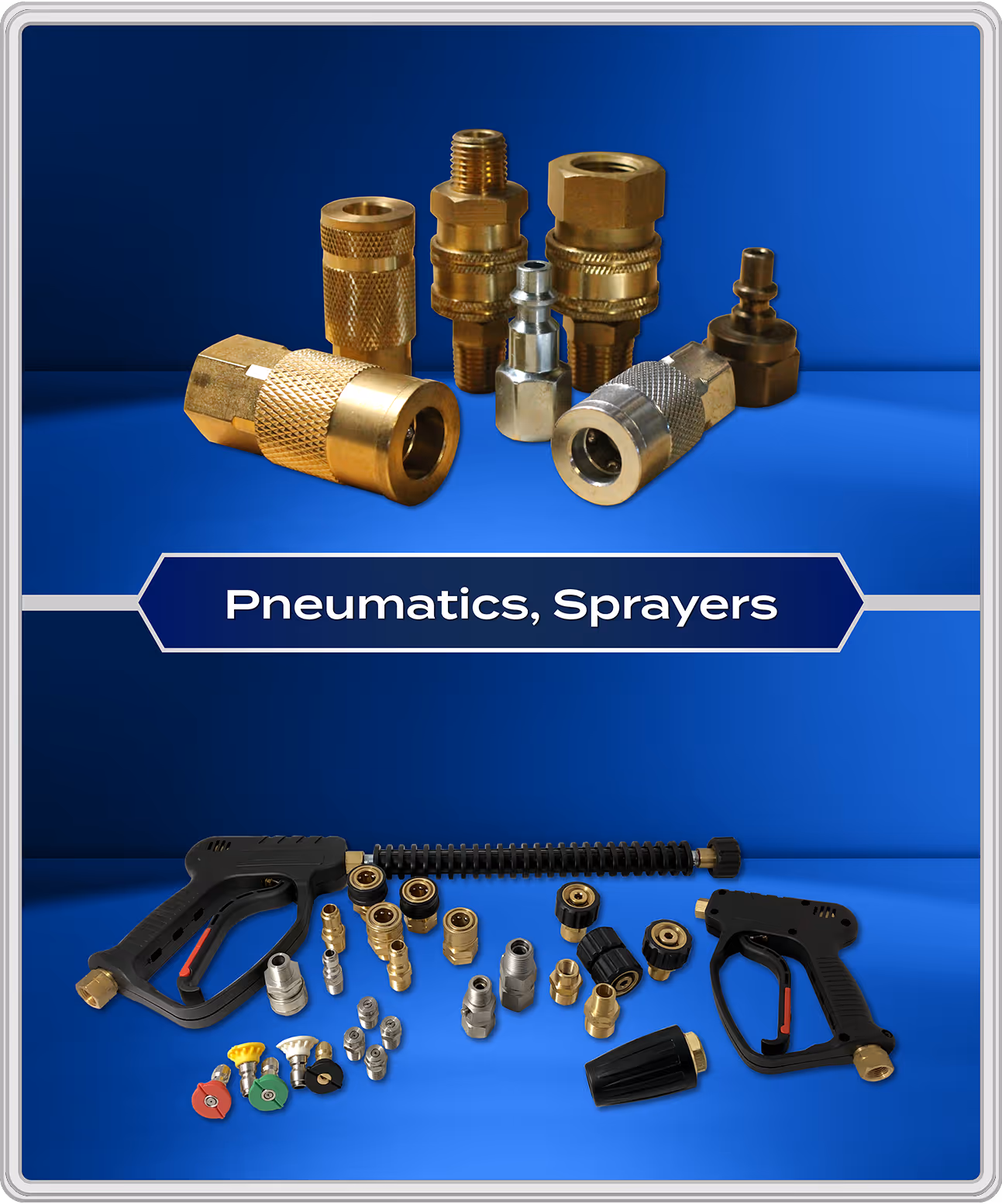 Pneumatics, Sprayers