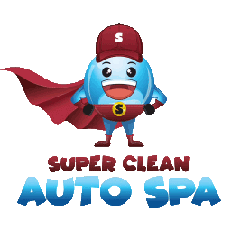 super clean auto spa logo