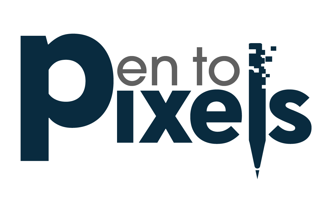 Pen to Pixels logo