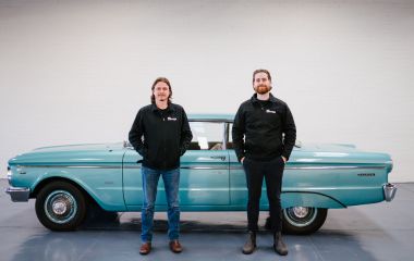 1800 Salvage Founder Josh Denys & National Automotive Buyer/ Second-in-Command Doug Whiffin