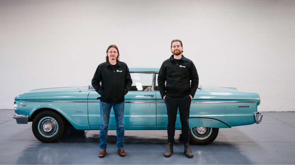 1800 Salvage Founder Josh Denys & National Automotive Buyer/ Second-in-Command Doug Whiffin