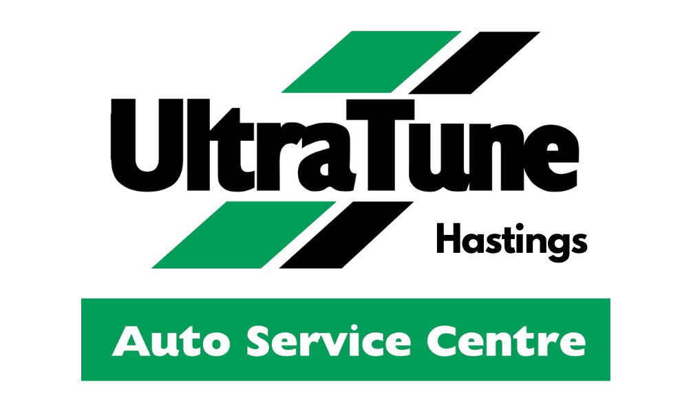 UltraTune Hastings Auto Service Centre logo in green and black