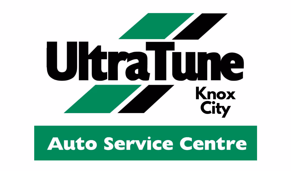 UltraTune Knox City Auto Service Centre logo in green and black
