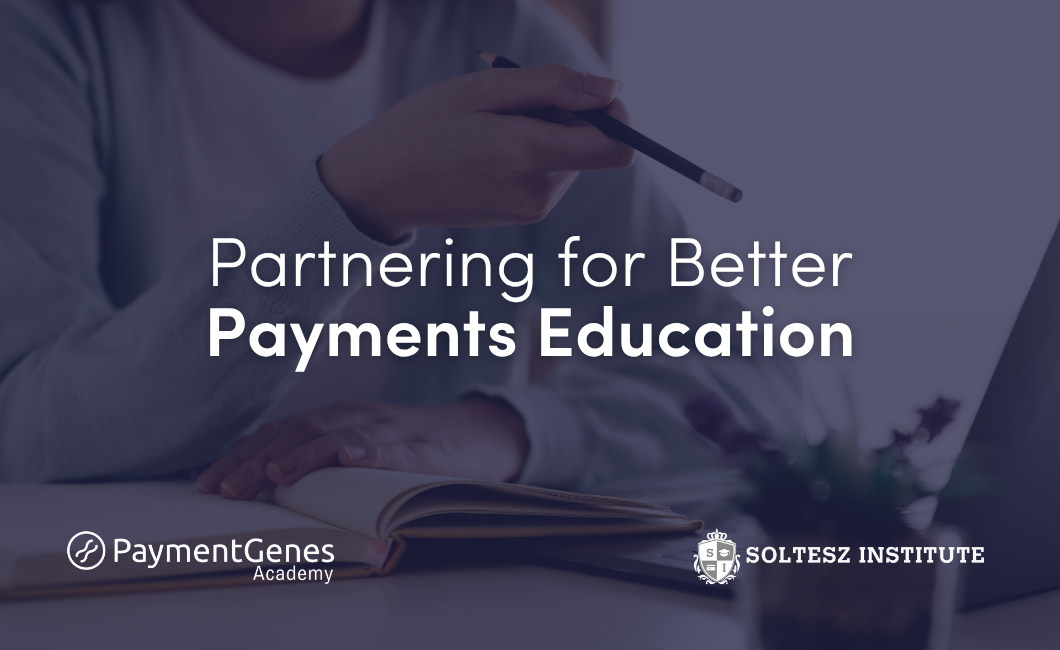 PaymentGenes Academy and The Soltesz Institute partner to set a new standard in payment and banking education