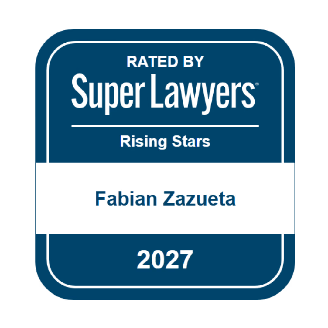 Fabian Zazueta, «Rising Star» de Super Lawyers 2027