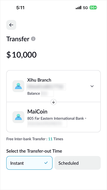 Deposit NTD on Maicoin Step 4