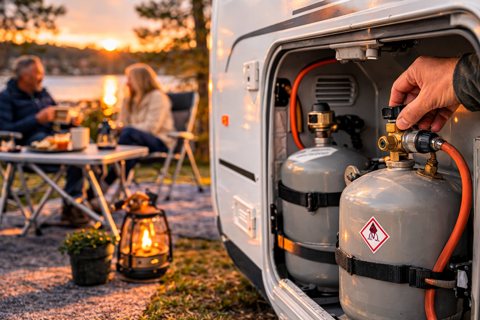 Gode tips om gass i campingvogn og bobil