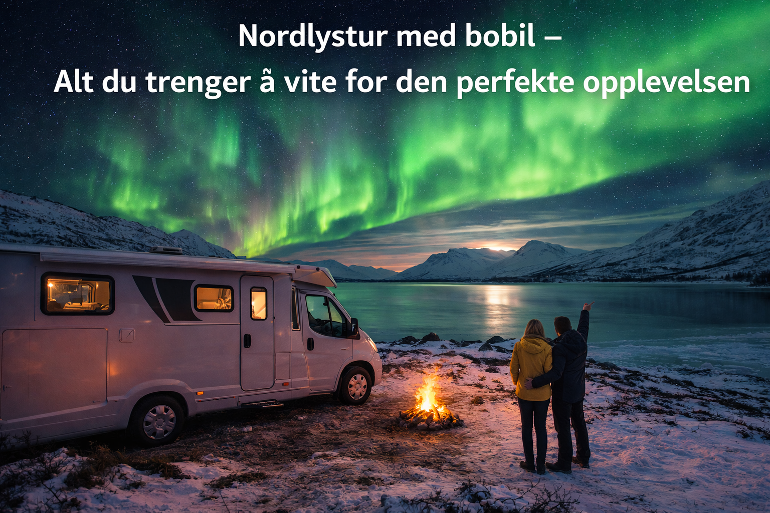 Nordlystur med bobil – Alt du trenger å vite for den perfekte opplevelsen