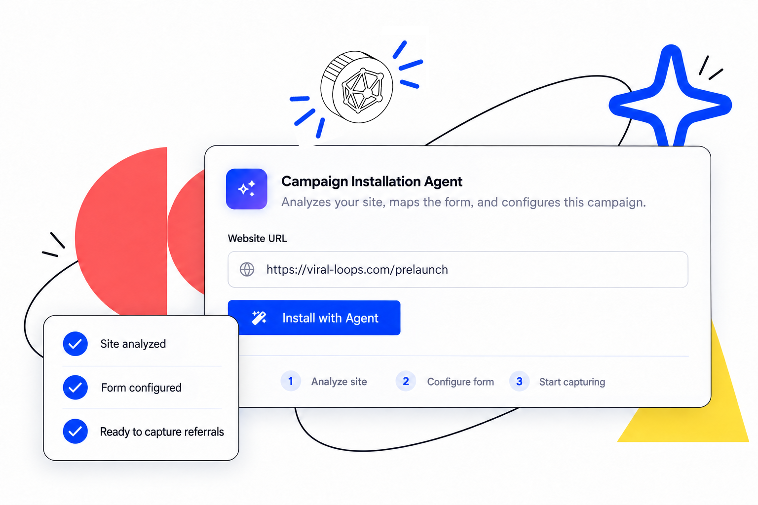 Viral Loops custom example widget