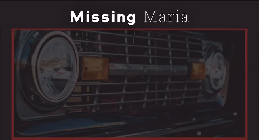 Missing Maria, Thriller, Psychological, Mystery, Fiction, Entertainment, Dark, Missing, Missing Persons, Crime, Trauma, Drama, Little Devil Inside, Winnipeg, Manitoba, Canada, Kindle, Amazon, e-reader, Canadian Author