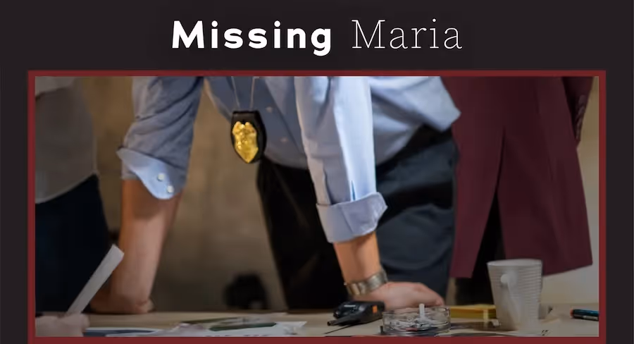 Missing Maria, Thriller, Psychological, Mystery, Fiction, Entertainment, Dark, Missing, Missing Persons, Crime, Trauma, Drama, Little Devil Inside, Winnipeg, Manitoba, Canada, Kindle, Amazon, e-reader, Canadian Author