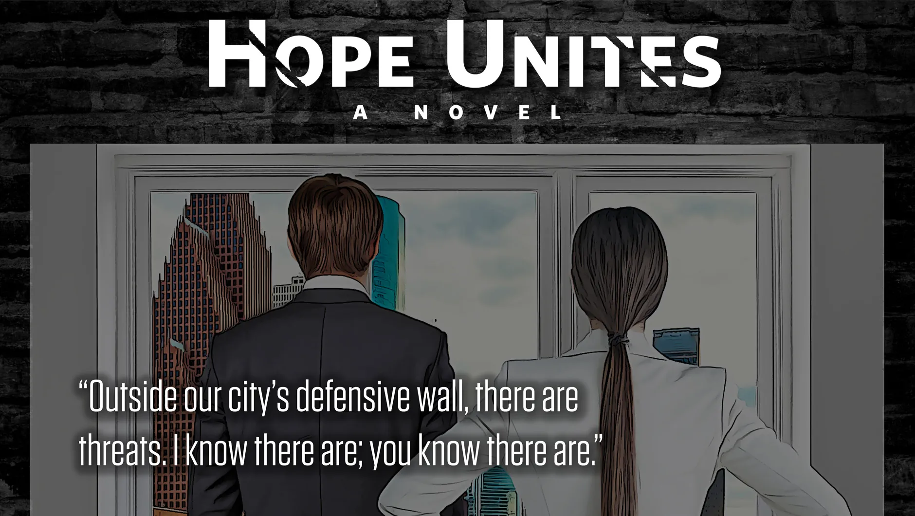 Hope Unites, Dystopian, Psychological, Thriller, Action, Fiction, Entertainment, Future, Female, Female Lead, Disabled, Amputee, Climate Change, Winnipeg, Manitoba, Canada, Kindle, Amazon, e-reader, Canadian Author