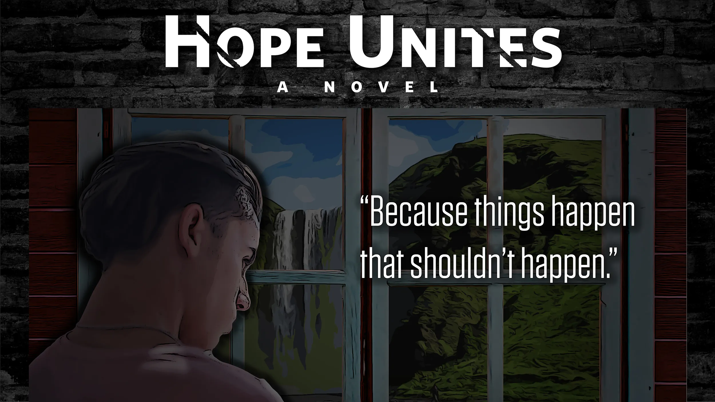 Hope Unites, Dystopian, Psychological, Thriller, Action, Fiction, Entertainment, Future, Female, Female Lead, Disabled, Amputee, Climate Change, Winnipeg, Manitoba, Canada, Kindle, Amazon, e-reader, Canadian Author