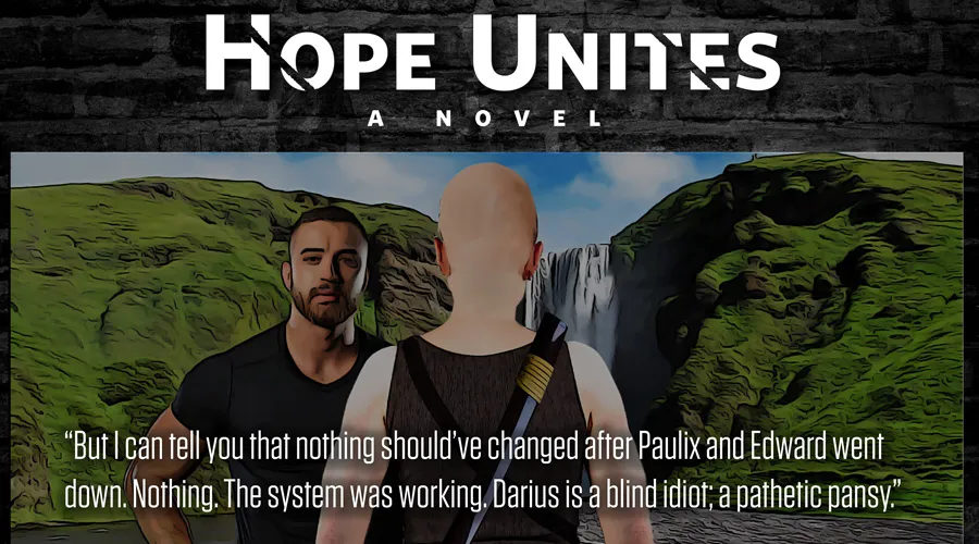 Hope Unites, Dystopian, Psychological, Thriller, Action, Fiction, Entertainment, Future, Female, Female Lead, Disabled, Amputee, Climate Change, Winnipeg, Manitoba, Canada, Kindle, Amazon, e-reader, Canadian Author