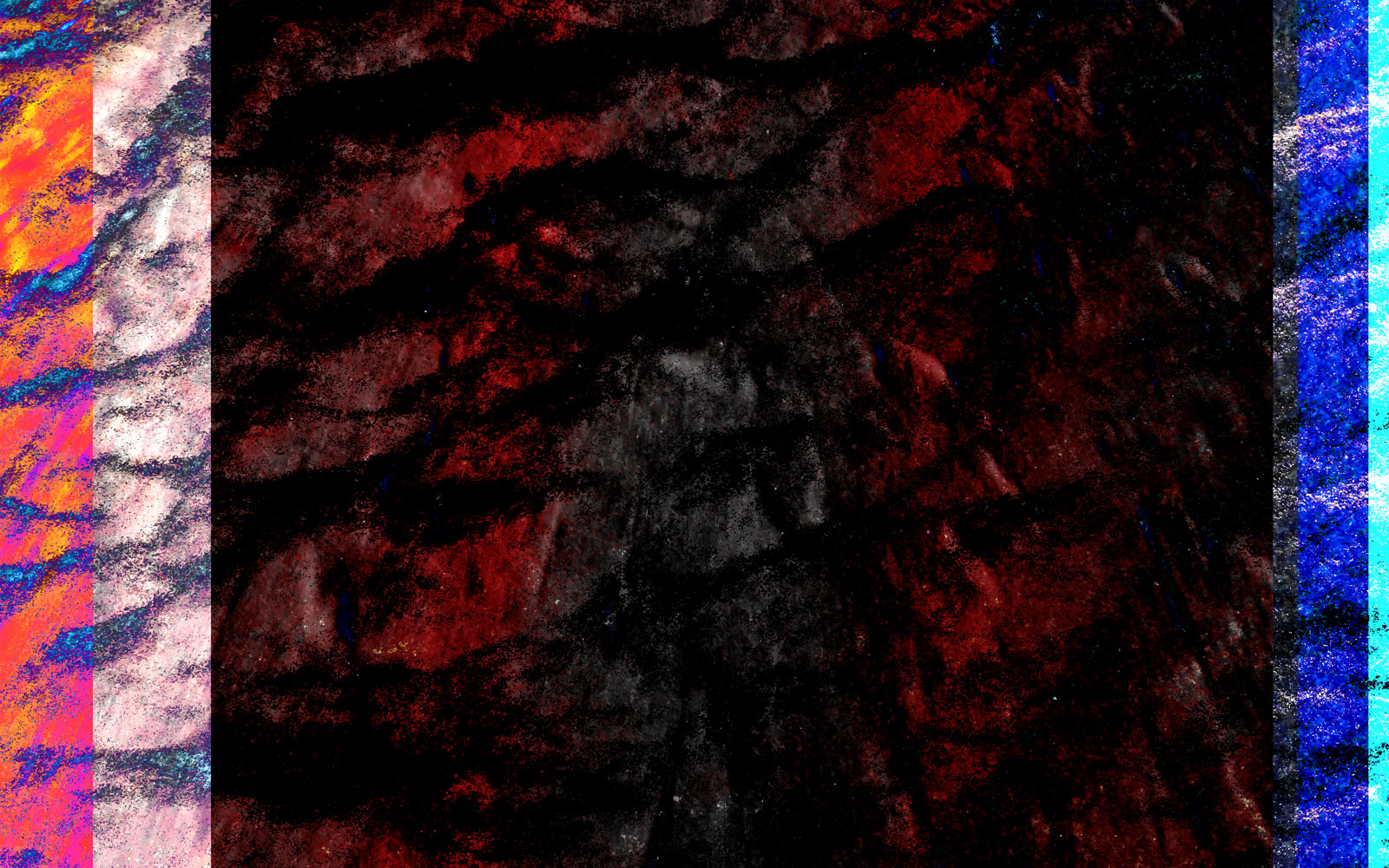 Elemental Frost N01 - Forrest • 120 x 75 cm (47.2 x 29.53 in)