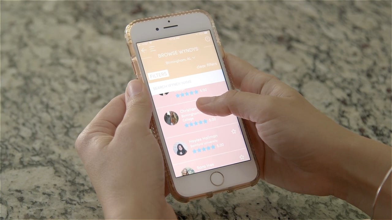 CodigoDelSur's expertise brought Wyndy to life, enabling parents to filter for specific sitter qualifications and social recommendations.