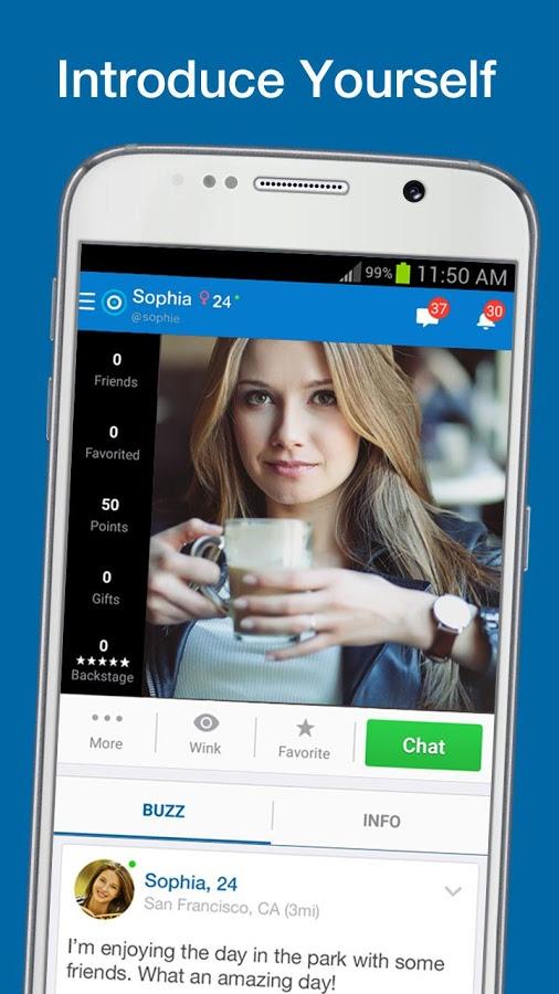 With Skout, developed by CodigoDelSur, meet people from all over the world through Livestream