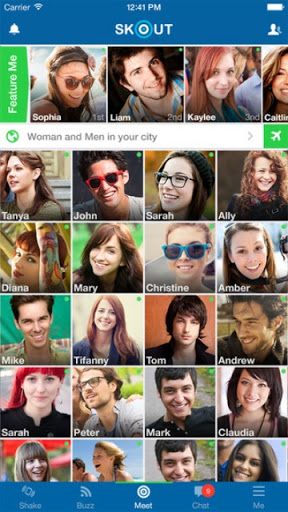 Developed by CodigoDelSur, Skout allows you to create interpersonal connections
