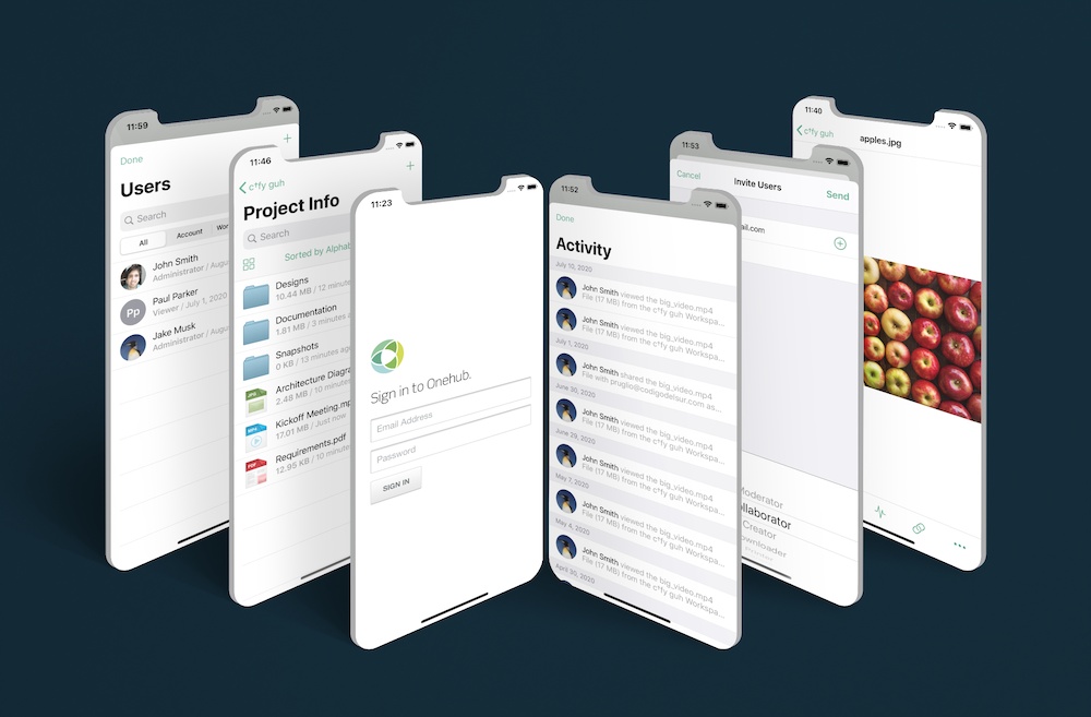 CodigoDelSur built Onehub to help businesses communicate more effectively and securely through branded file sharing.