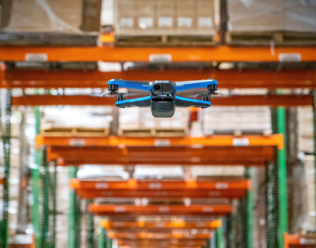 CodigoDelSur's expertise brought Ware to life, deploying autonomous indoor drones for scanning warehouse shelves.