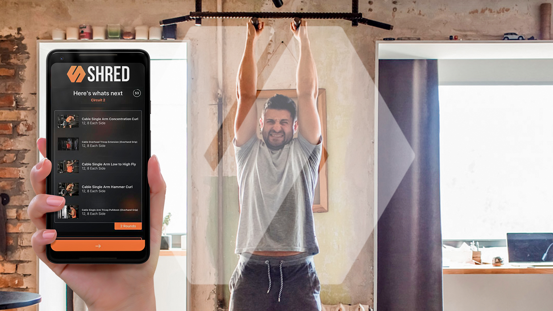 CodigoDelSur developed Shred, an app that provides intelligent tracking and precise adjustments for continuous fitness progress.