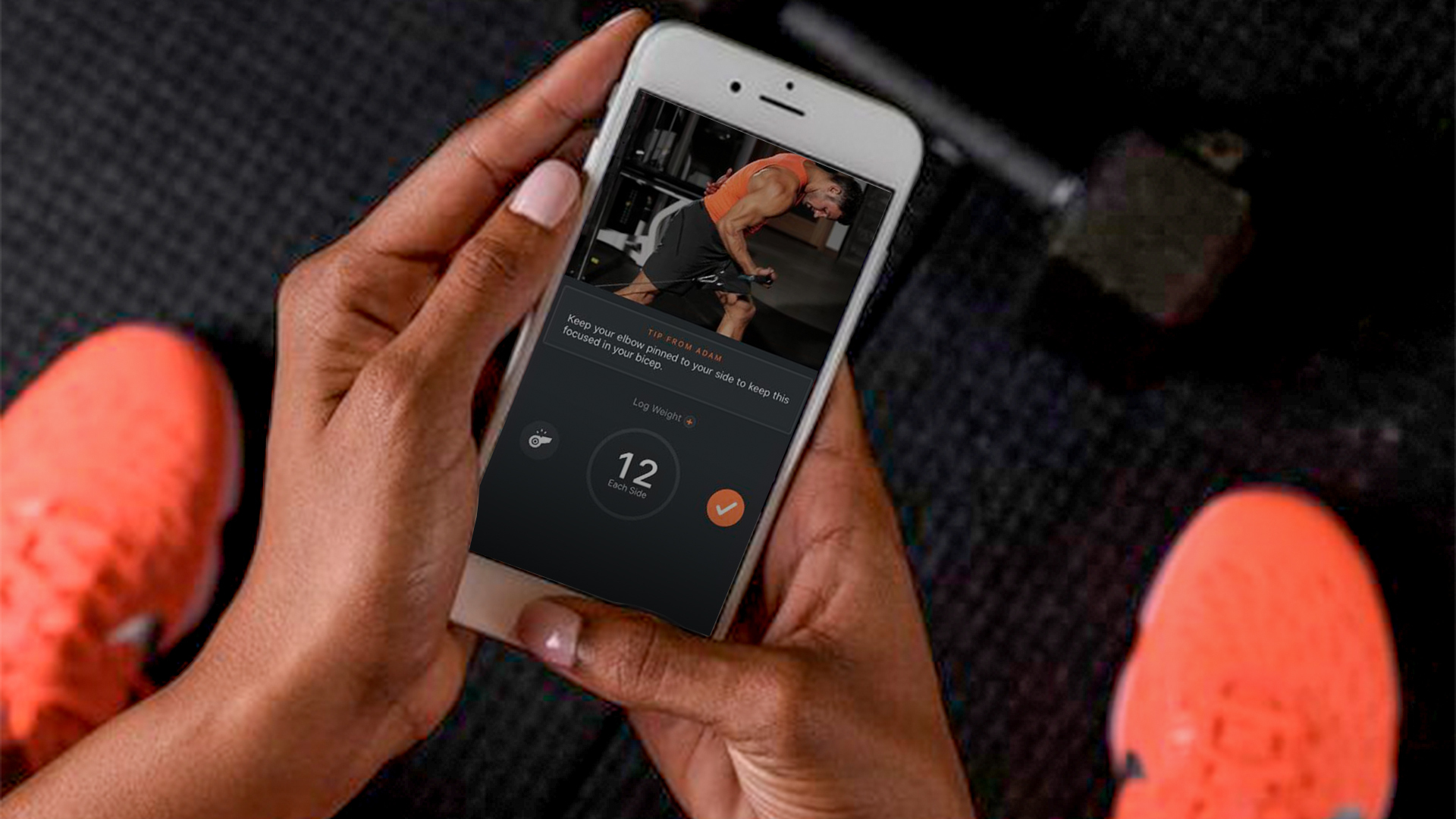 Shred, an innovative fitness solution by CodigoDelSur, uses an adaptive AI engine to suggest weights and time rest.
