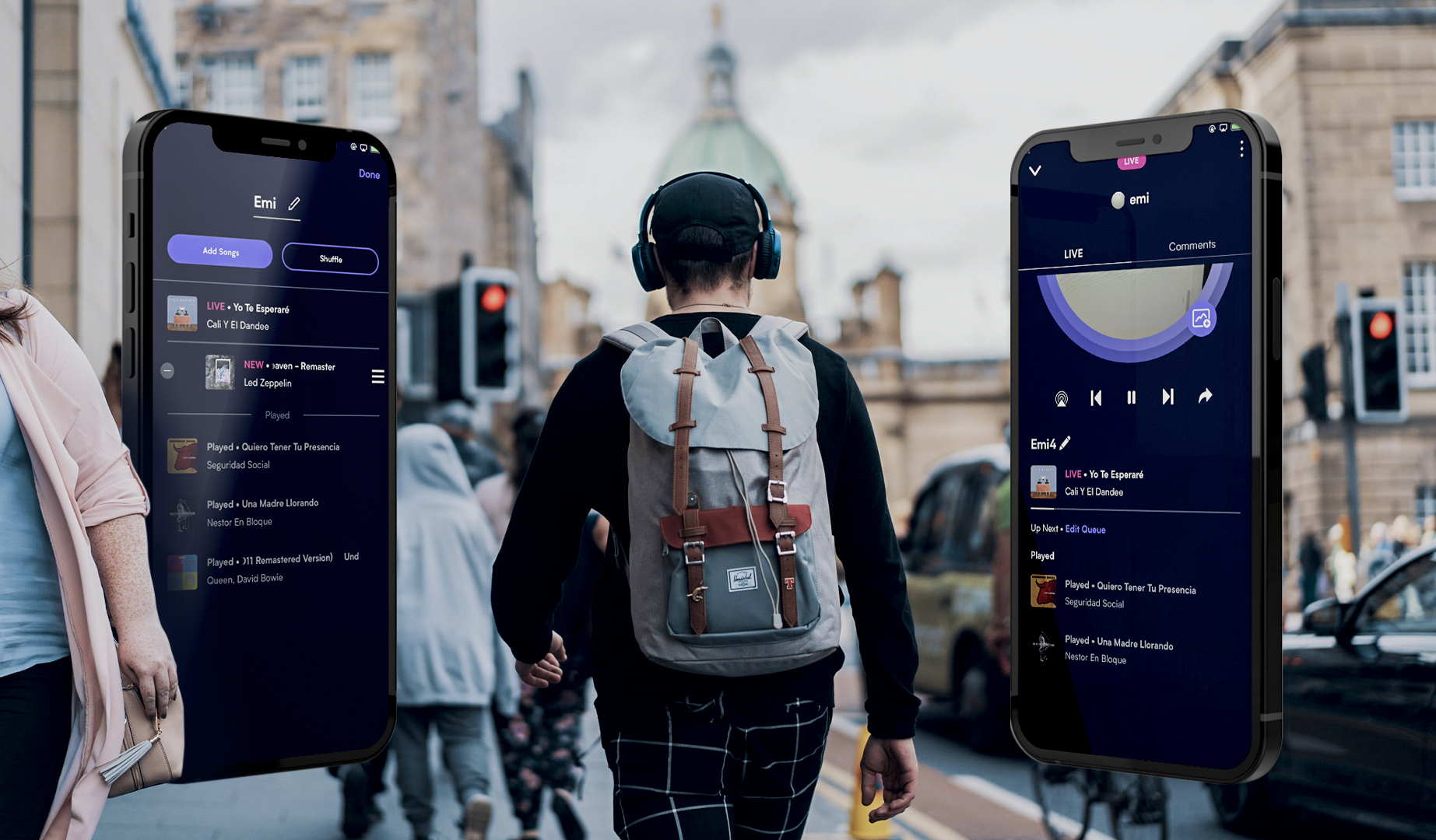 The Earbuds app, a CodigoDelSur creation, enables users to make and share playlists like a modern mixtape.