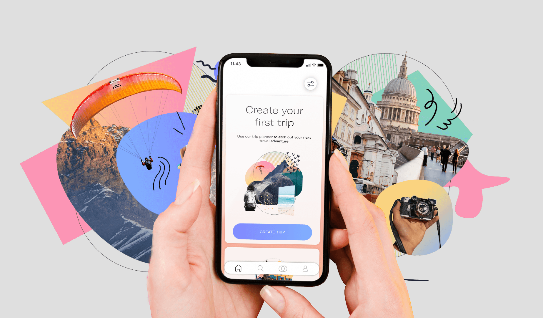 CodigoDelSur's expertise brought Etch to life, enabling travelers to collect favorite spots and share full itineraries.