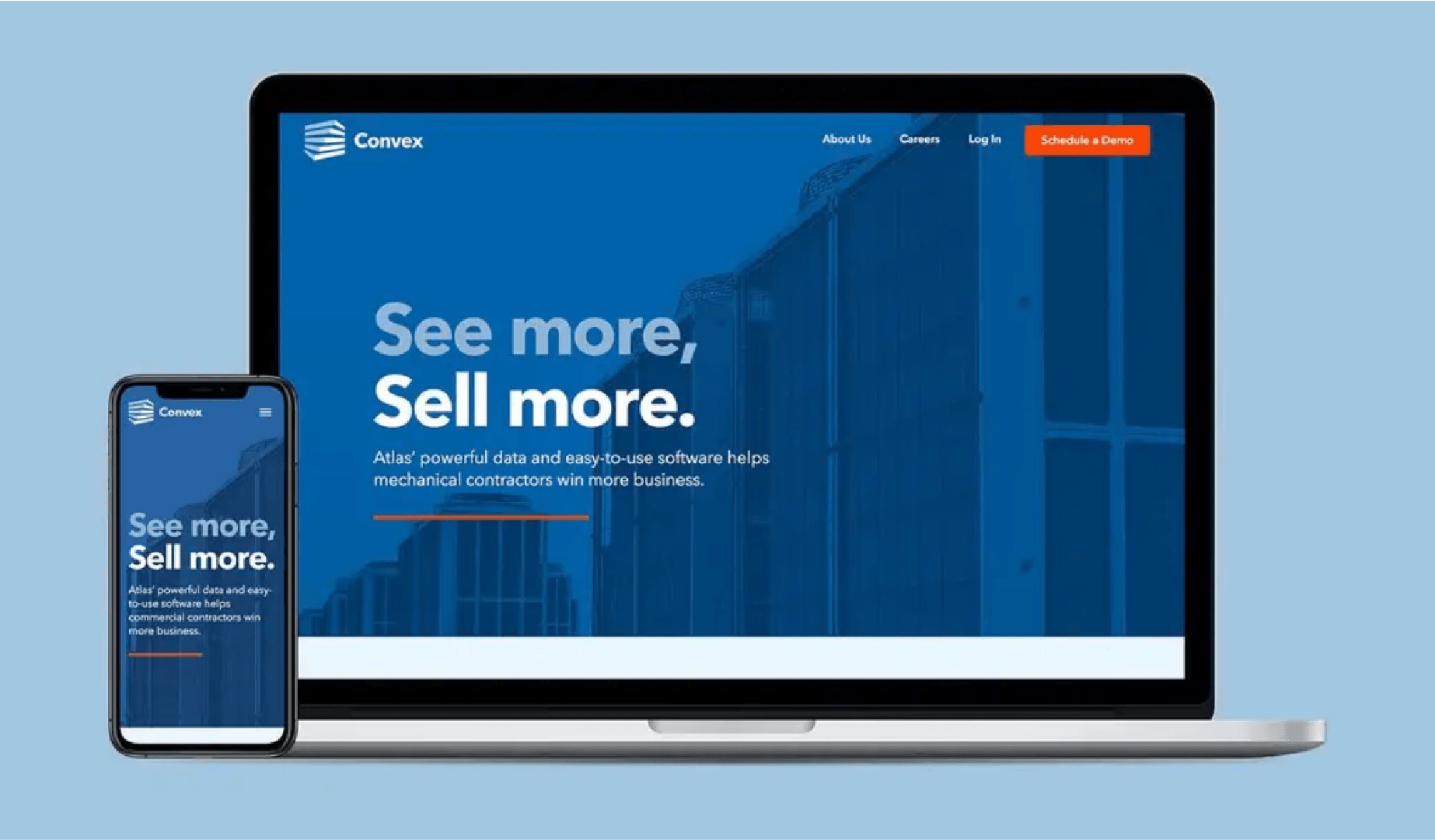 Convex Atlas CRM, an innovative sales tool by CodigoDelSur, maximizes sales rep productivity and shortens sales cycles.