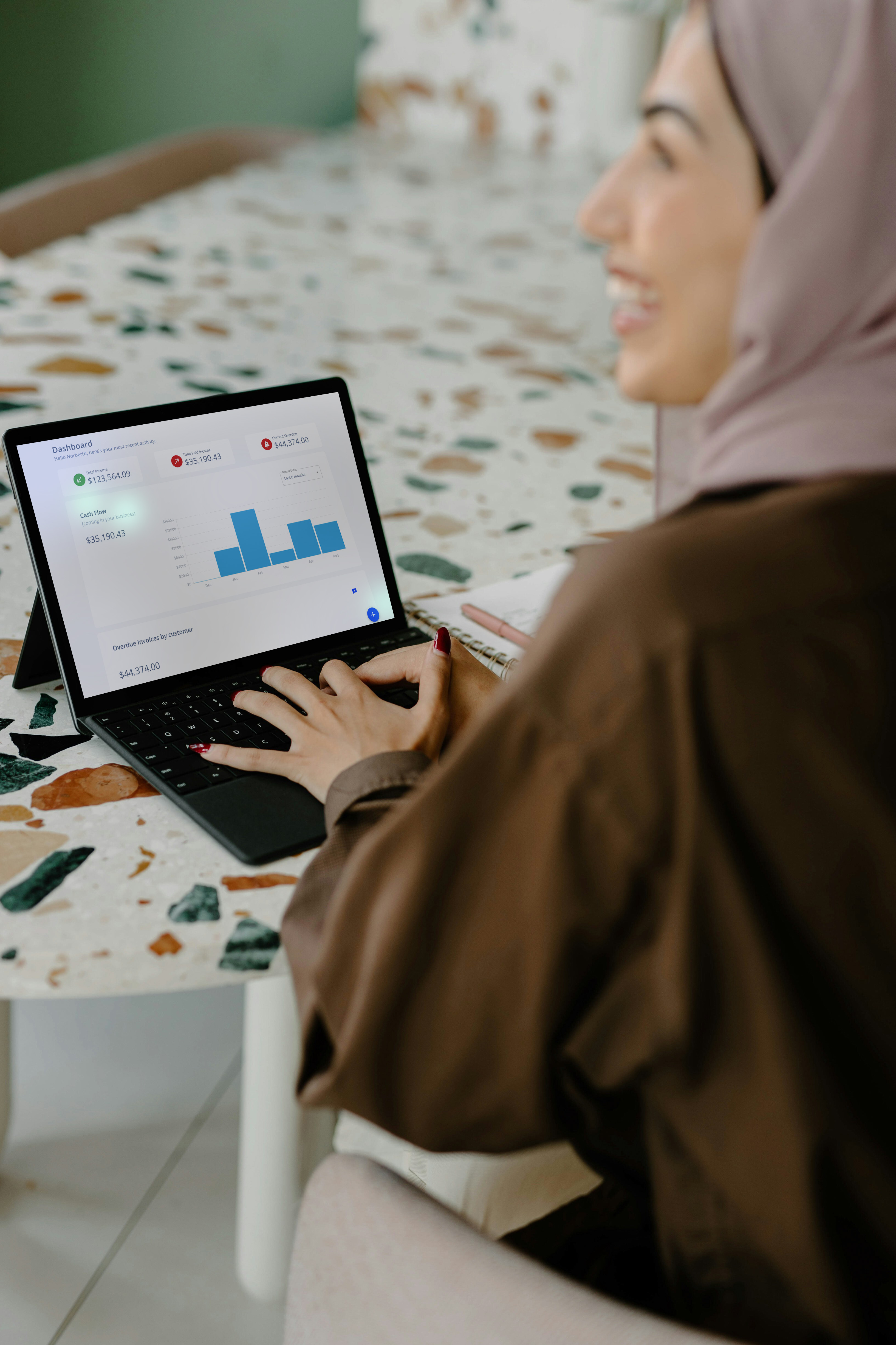 CodigoDelSur developed BlueCimarron to offer a full suite of features, including invoice management and subscription tracking.