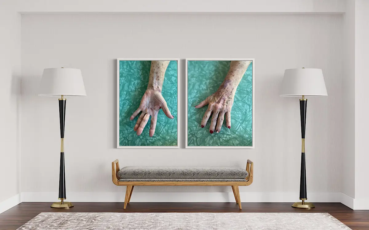 Front and back handed complimentary