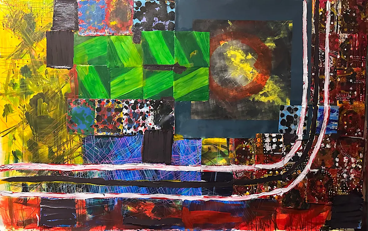 Acrylic on canvas