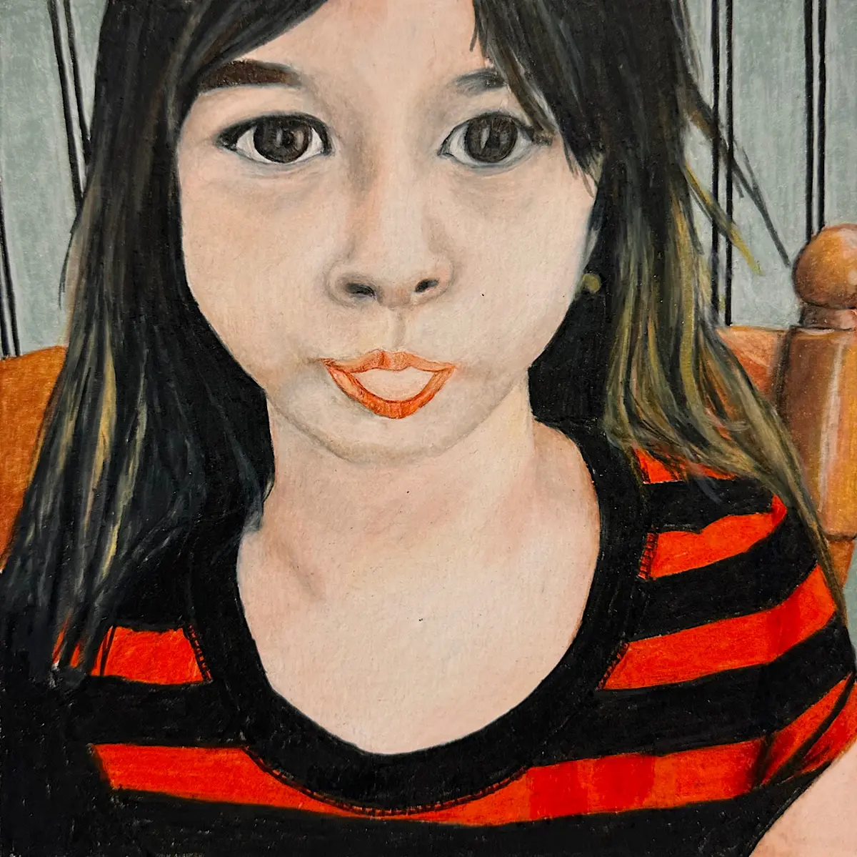 Color pencil on paper