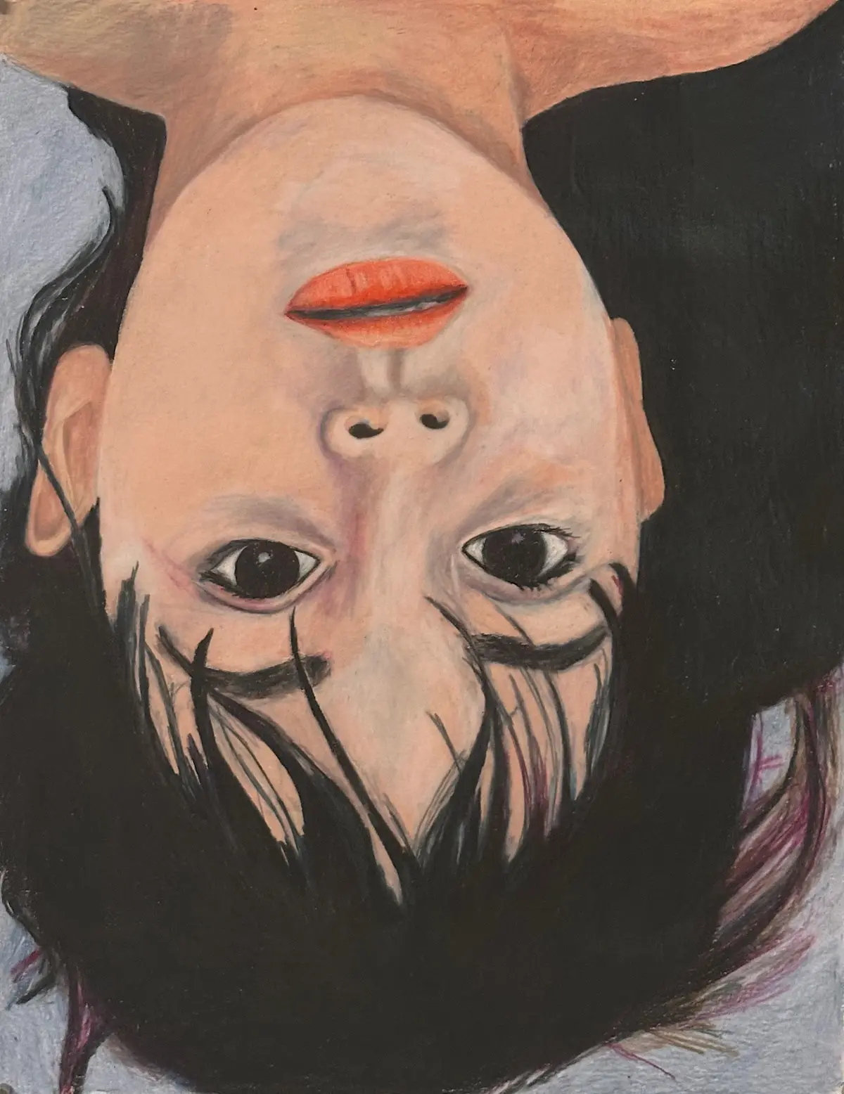 Color pencil on paper