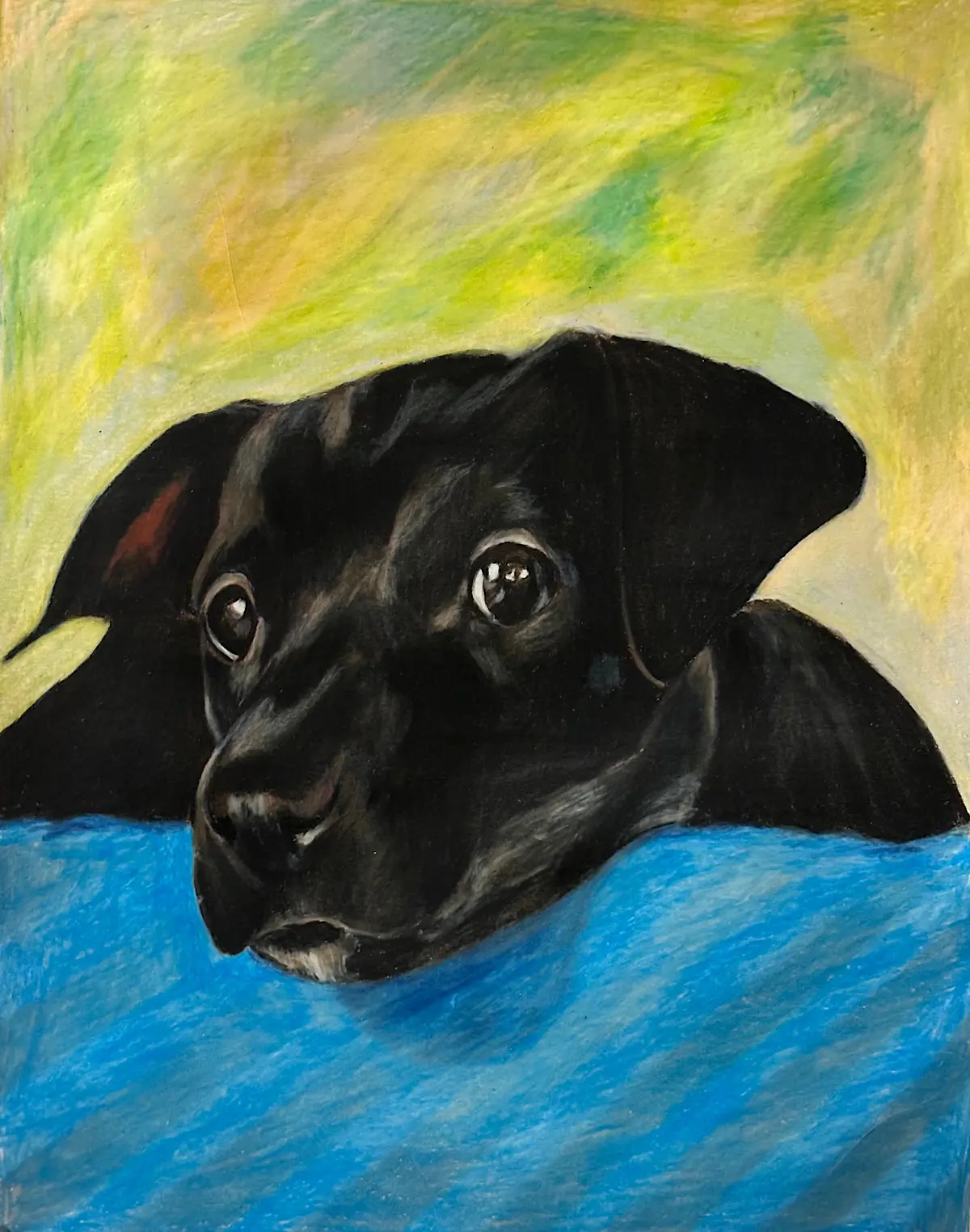 Color pencil on paper