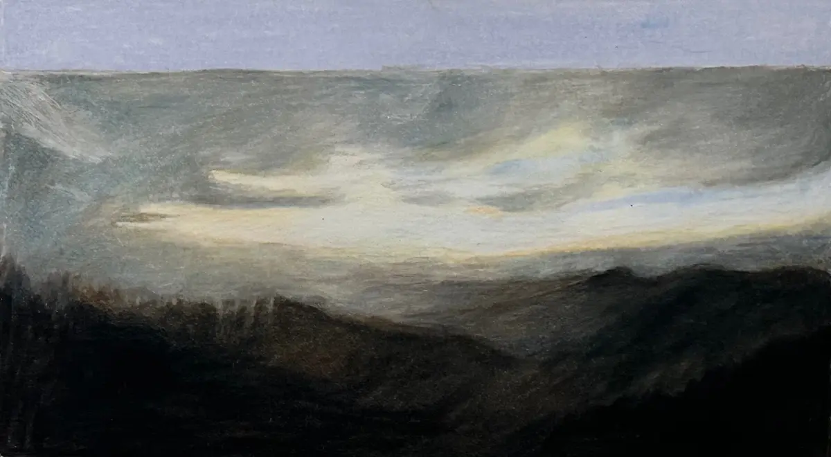 Color pencil on paper