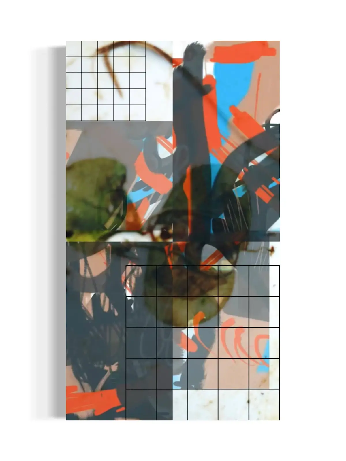 Digital print on canvas